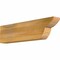 Ekena Millwork Crestline Rough Sawn Rafter Tail, Western Red Cedar, 4"W x 8"H x 32"L RFT04X08X32CRE00RWR - alternate 1